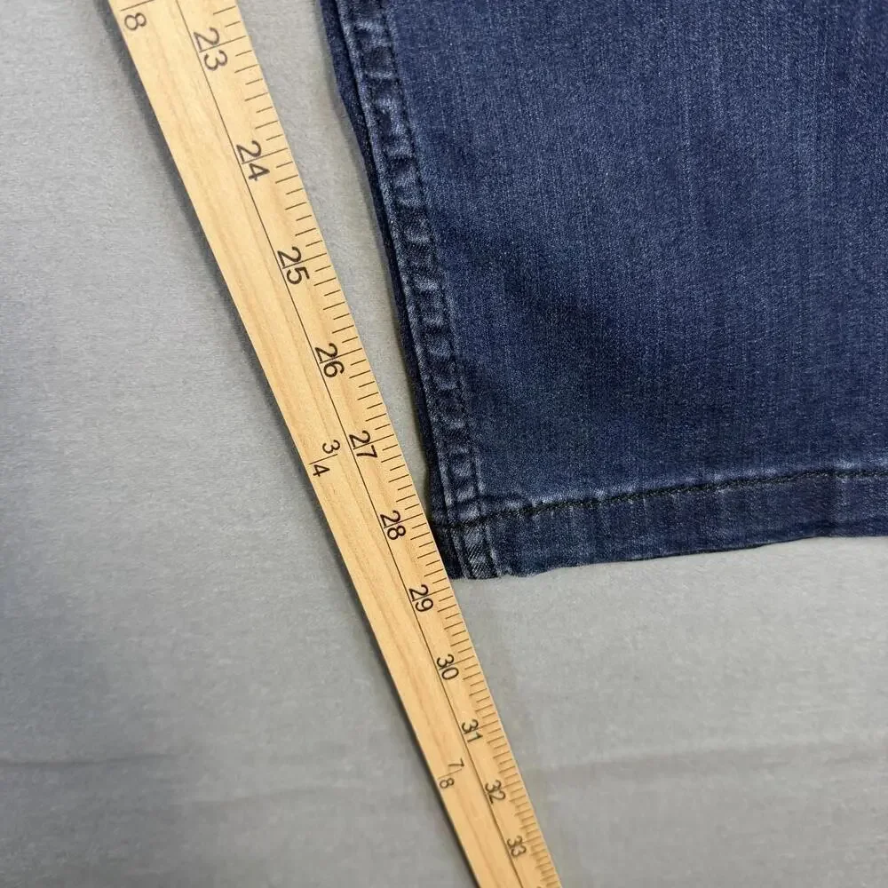 Mugsy Jeans Mens 42x30 Blue Studio Blues FLX3NSB Slim Straight Stretch Denim